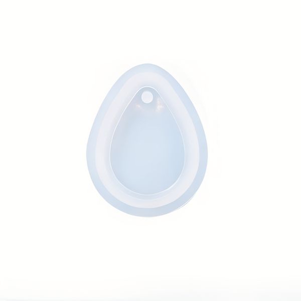 Silicone Mould - Teardrop Pendant for Resin/Epoxy