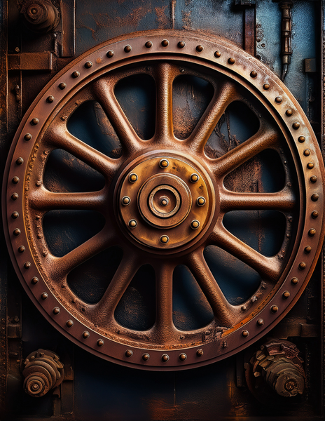 Steam Engine Wheel image