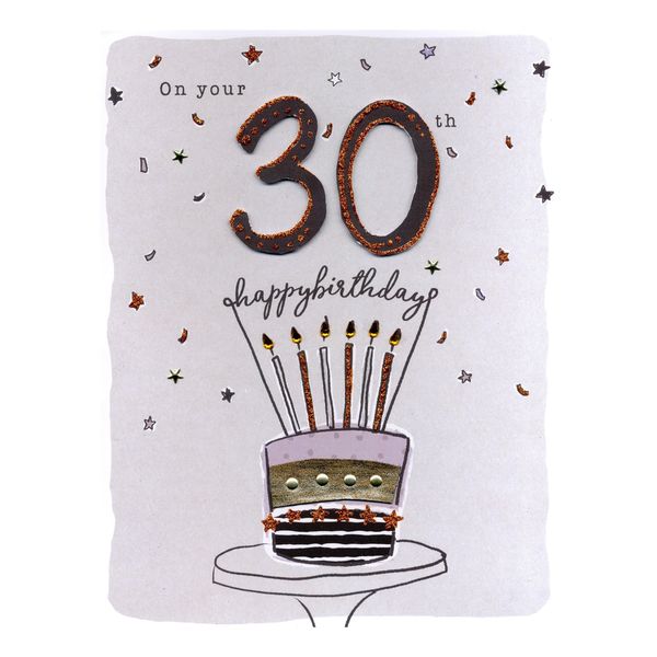Giant Greeting Card - 30th Birthday