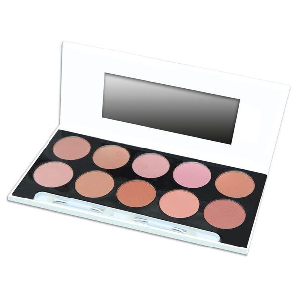 Elixir Silky Blusher Palette, 10 Colors