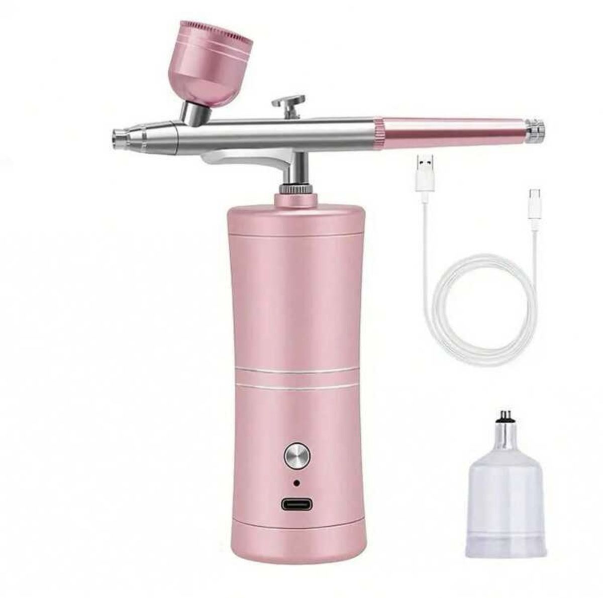 Portable Airbrush Compressor Kit Ideal For Nails Art Cake Makeup