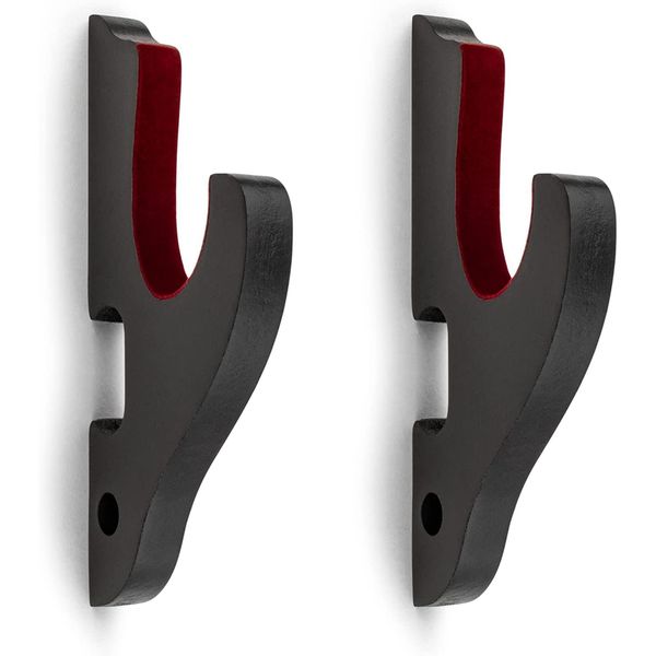 Sword Wall Mount 2/Set 1-Tier Padded Hook Katana Holder,1-Tier-Pad