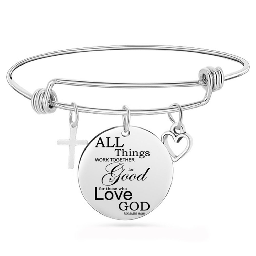 Religion Romans Verse Charm Bracelet Shop Today. Get it Tomorrow!