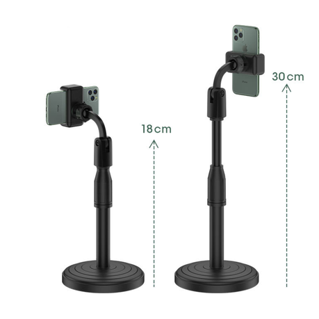 Multi-angel Adjustment Phone Stand with Stable Base - Black, Shop Today.  Get it Tomorrow!