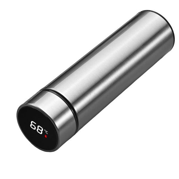 500ml Smart Vacuum Insulated Water Bottle with LED Temperature Display