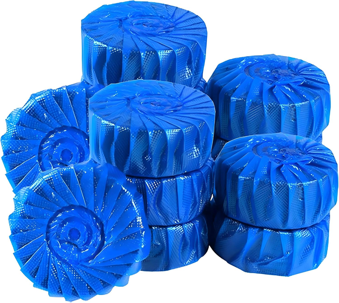 10 Pack Automatic Toilet Bowl Cleaner Tablets - Toilet Cistern Block
