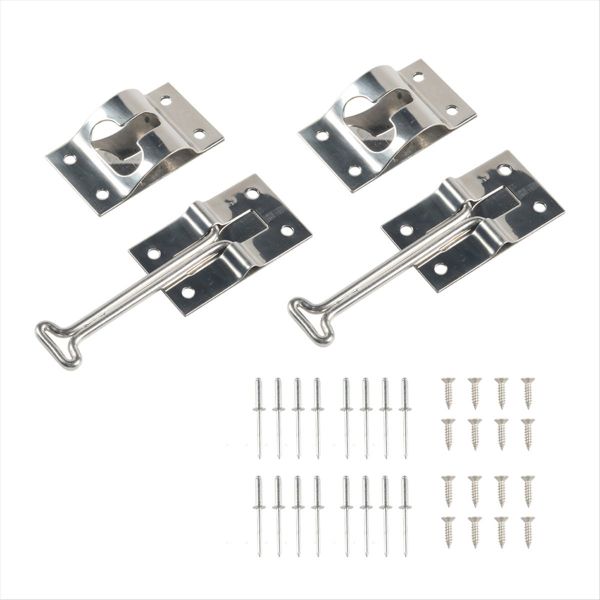 Rv Door Holder Upgrade Snap Noiseless Trailer Door Compatible with None