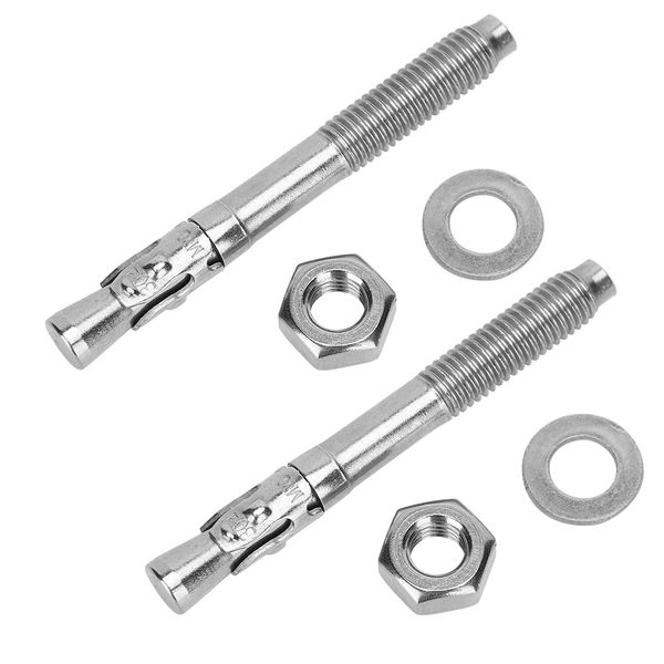 2 Pieces Stainless Steel Climbing Anchor Bolts