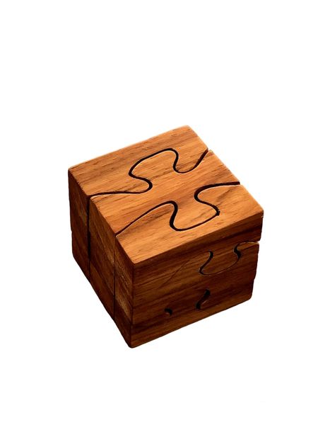 Handmade Wooden Cube Puzzle