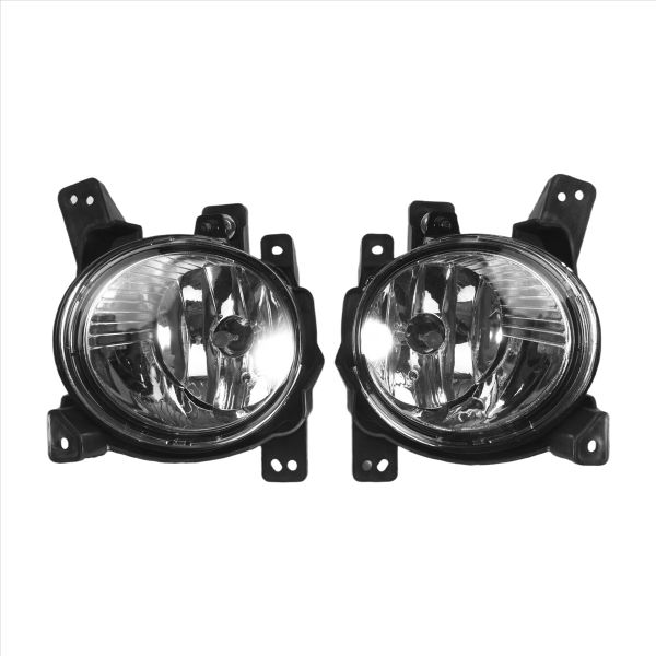 1Pair Car Front Bumper Fog Lights Assembly Driving Compatible with Hyundai