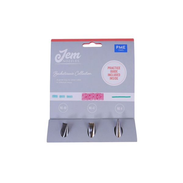 Icing Tip Nozzles Cake Decorating Basketweave Collection