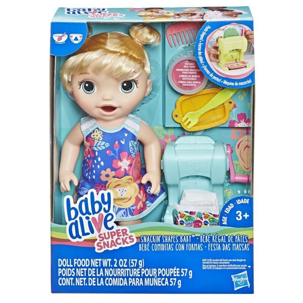 Baby Alive Snackin’ Shapes Baby Doll 55059
