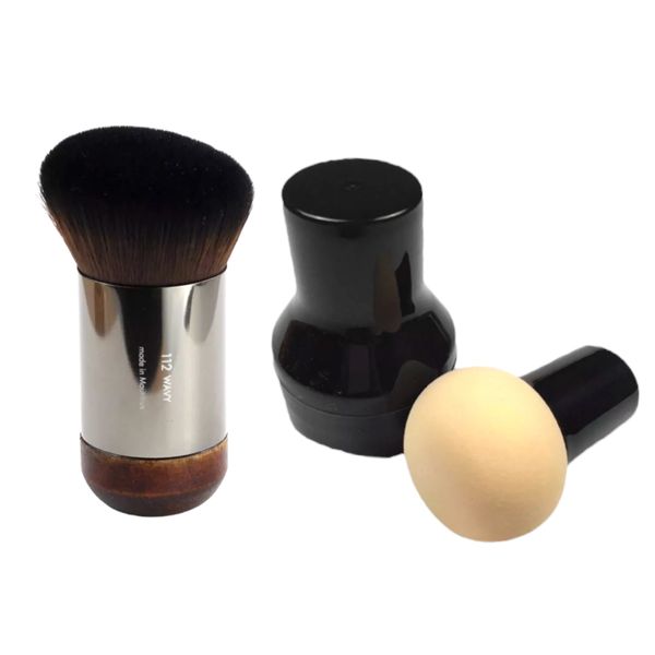 Short Foundation Brush and Blender Combo