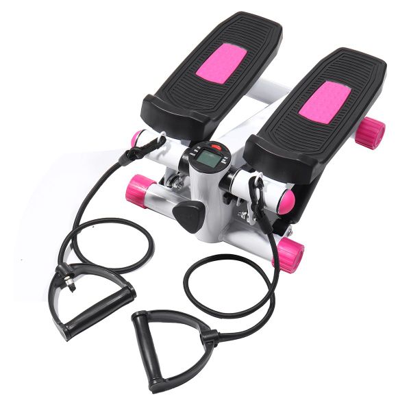 Indoor Fitness Exercise Stepper With Resistance Bands