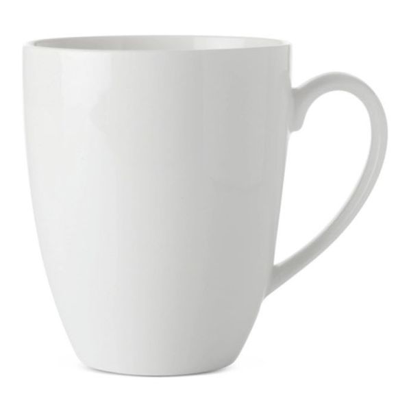 Claire's Just White Mugs