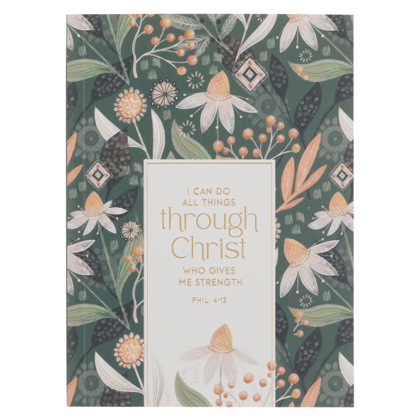 Notebook - I Can Do All Things Through Christ Who Gives Me Strength