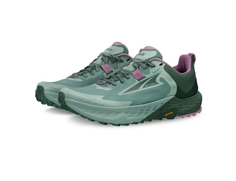 Altra Women's Timp 5 Trail Running Shoes - Green / Forest