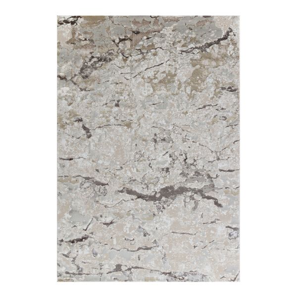 Elit Crack Beige Brown Rug