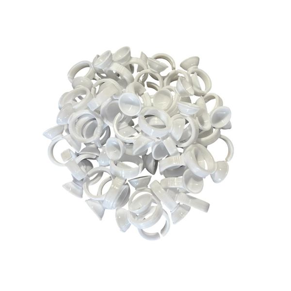 Glue Rings to Hold Glue for Eyelashes