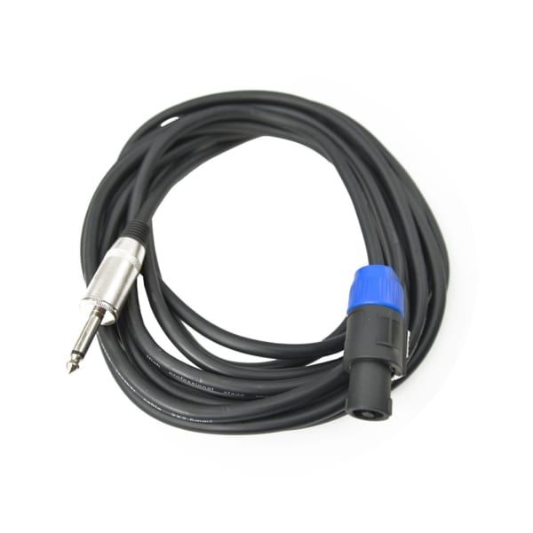 Speaker cable SPC016-5m speakon-6.35mm mono jack 5m