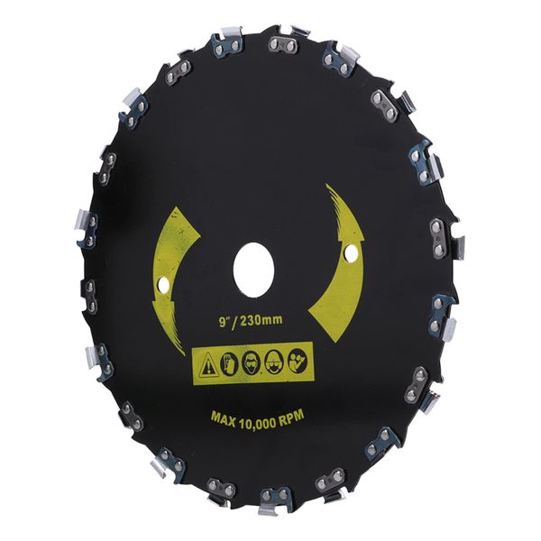 Circular Saw Blade 9 inch 20T for Brush Cutter, High Carbon Steel
