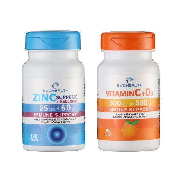Vitamin C + Zinc and Selenium Combo