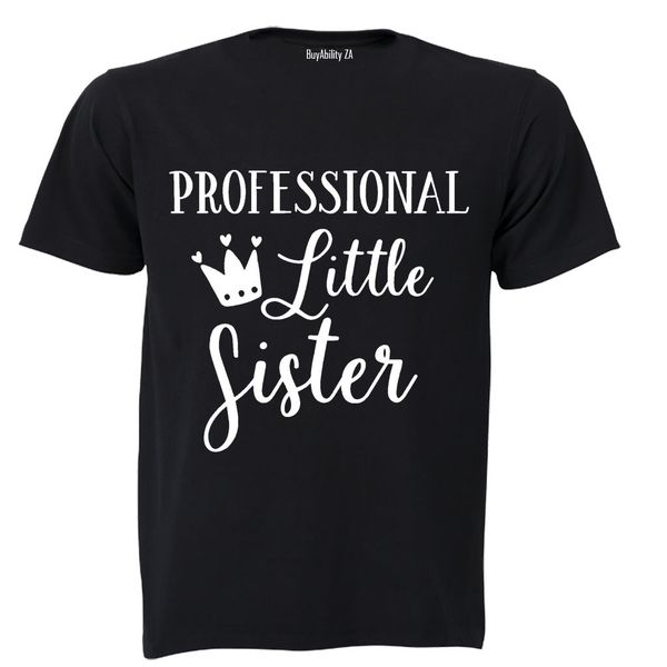 Professional Little Sister - Kids T-Shirt - White