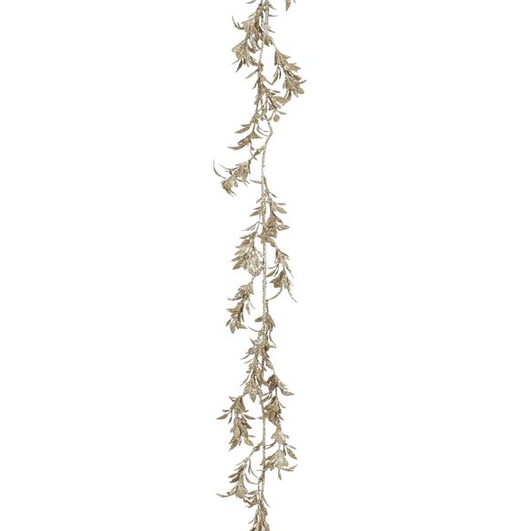 Garland Leaves Champagne Cluster 180cm