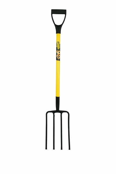 Domestic Fork - 4 Prong - Yellow/Black