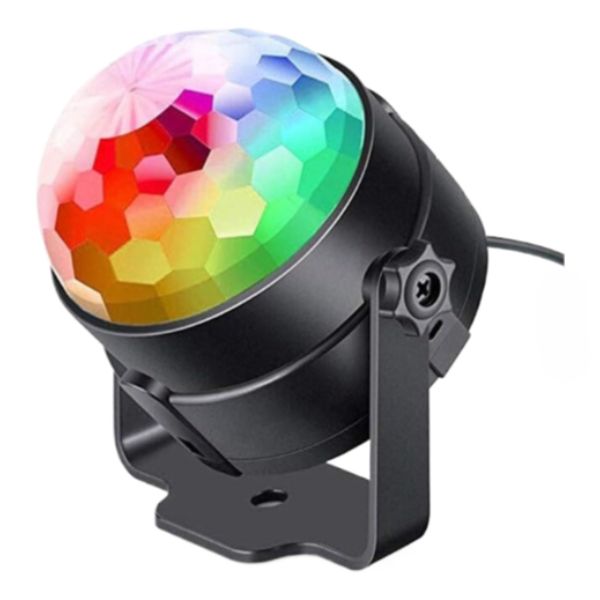 Sound Activated Party Lights with Remote DJ Lighting, Strobe Stage Light