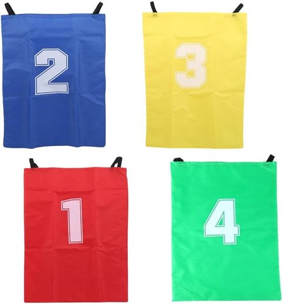 Children's canvas kangaroo jumping bag parent-child fun game