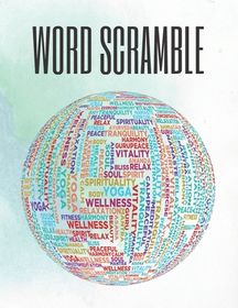 Word Scramble: Extra Large Print Word Scramble | Buy Online in South ...