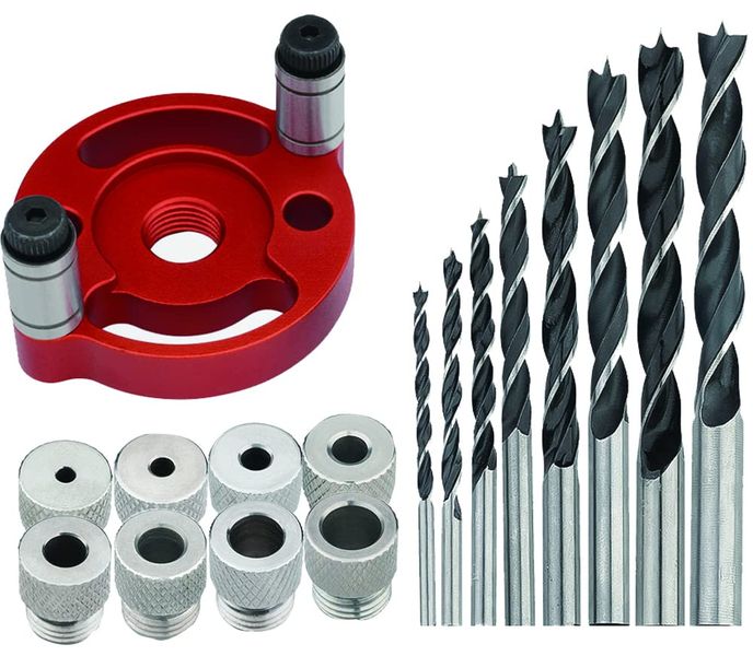 Self-Centering Drill Guide Kit dowel jig kit