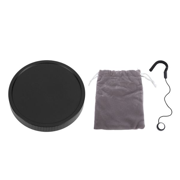 Black Aluminum Lens Cover For Fujifilm Mini 90