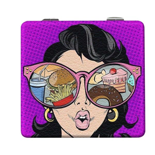 Retro Cartoon Vanity Mirror
