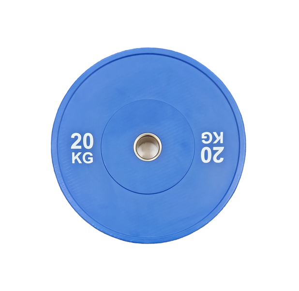 Olympic Rubber Bumper Plate 20Kg - Colour