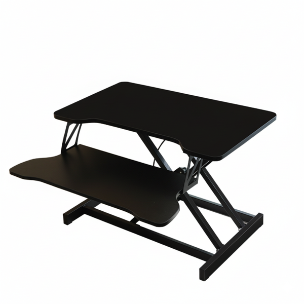 Height Adjustable (65x40cm)Sit-Stand Desk Riser for Office &amp; Home