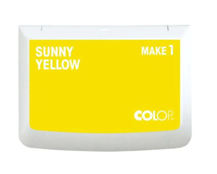 Colop - Make 1 Stamp Pad - Sunny Yellow