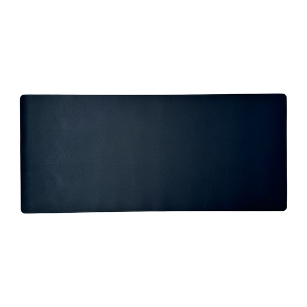 Extra Large Volt Faux Leather Desk Mat With Suede Base Fabric