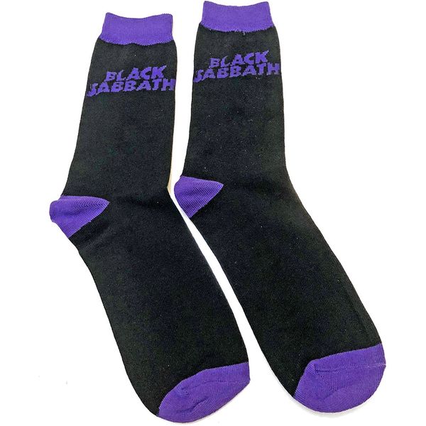 BLACK SABBATH - Wavy Logo (Socks) UK Size 7-11 (Parallel Import)