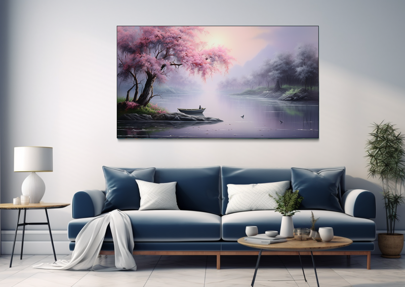 Canvas Wall Art - Dreamy Escape Abstract - BK0285