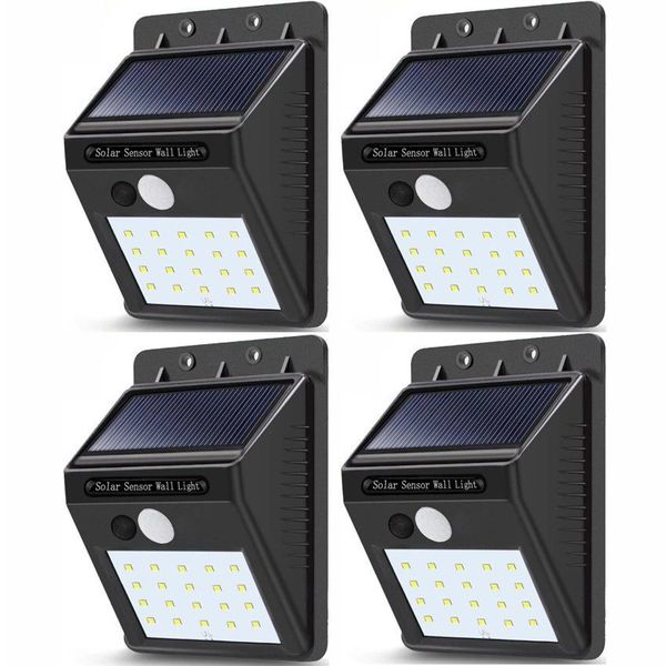 LED Solar Wall Light-Set Of 4