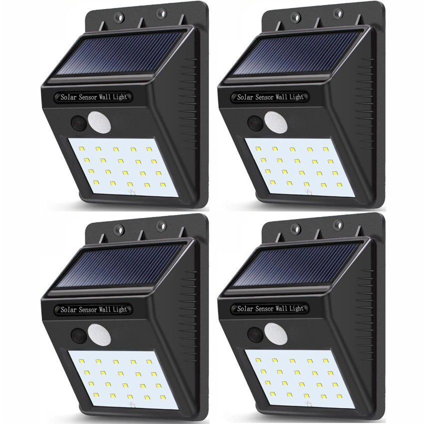 LED Solar Wall Light-Set Of 4 | Shop Today. Get it Tomorrow! | takealot.com