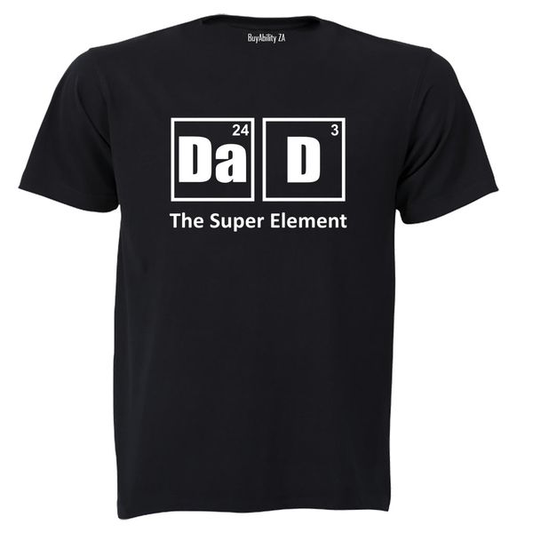 Dad The Super Element - Adults - T-Shirt