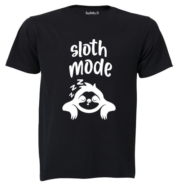 Sloth Mode - Adults - T-Shirt image
