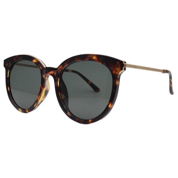 Belmont Classic Rounded Sunglasses - Tortoise