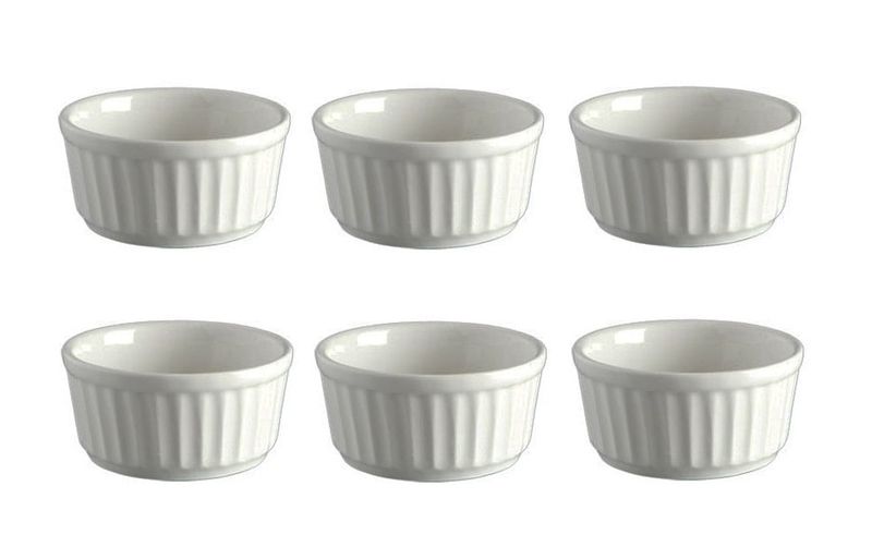 Ramekin 9 x 4.5cm Blanco Porcelain - Continental China - 6 Piece