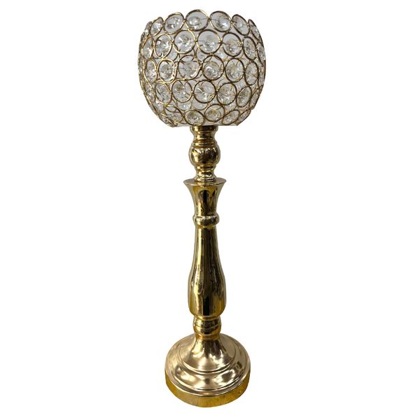 50cm Height Black Ball Candle Holder