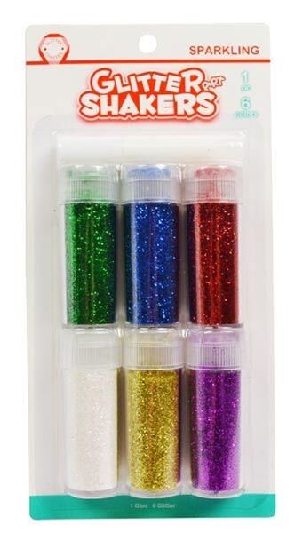KB Sparkling Glitter Shakers &amp; Glue