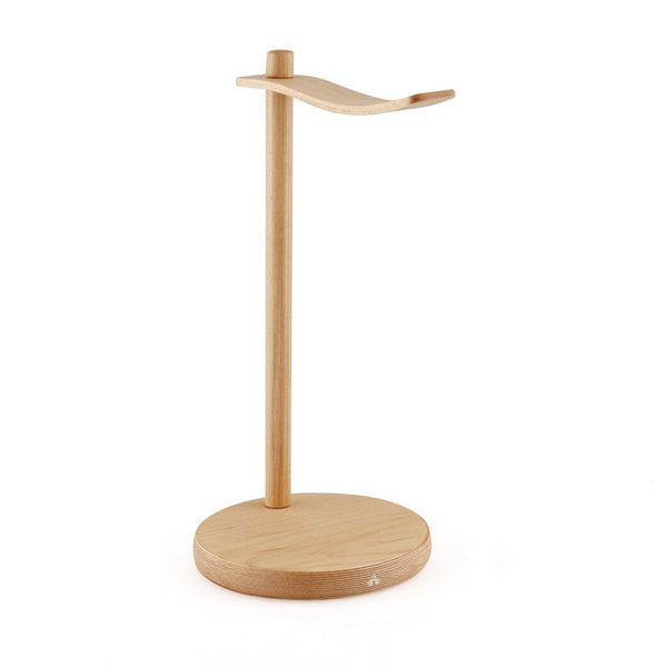 ALANES Nature Wood Headphone Stand Universal Headset Mount Rack